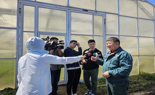 2024年5月24日，农业总公司副总经理侯正发接受《守望都视追采访_副本.jpg